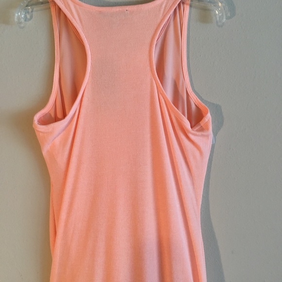 Pastel Tank Dress Racerback Ruched Stretch Bodycon - Picture 6 of 8